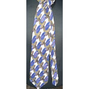 Dental Dentist Gift Men's tie 100% Silk Henry Schein‎ toothbrush print teeth